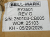Bell-Mark EY3501; Thermal Transfer Overprinter Controller