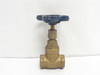 Nibco NL0J006; Bronze Gate Valve T-113; 1/2NPT; Non-Rising