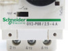 Schneider GV2P08; Motor Protector; 2.5-4A; 3P; 600VAC