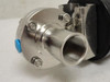 Vlinderklep 25743555MS; Actuated Valve; SS-304; 1 BSP; 1-NO