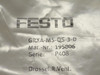 Festo GRXA-M5-QS-3-D; One Way Flow Control Valve; 3mm; 195806