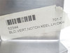 MFG- 52344; Blade; Vertical; Notch Keel; Left Hand; CKH-1