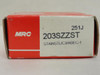 MRC 203SZZST; Ball Bearing 17mm ID x 40mm OD x 12mm Width