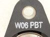 INA W06-PBT; Flange Bearing; 25mm ID; 2-Bolt; Polymer