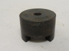 Woods L095-7/16NK; Jaw Coupler Hub; 7/16"ID; NO KEYWAY