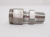 MFG- SS-600-1-2-b; Air Fitting; SS-316; 3/8" Tube x 1/8NPT