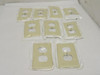 Leviton 80703-I; Lot-9; Duplex Device Receptacle Wallplates