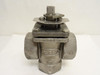 Durco MG432-2; Sleeveline Flow Control Tee Valve; 2FNPT