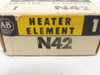 Allen-Bradley N42; Overload Thermal Unit; Ser. N