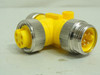 TURCK U2109-9; T-Connector; Mini Fast; 5-pin 250V; 9A Max