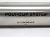 Poly-Clip D-109098-A-5; Air Cylinder; SS; 1-1/16"ID x 5" Stk