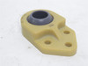EDT NA3GB7-3/4-LC; Poly Flange Bearing; 3/4"ID; 3-Bolt Mount