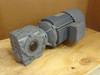 SEW SA47MV100M8/VR; Brake Gearmotor; 17.62:1 Ratio; 277/480VAC