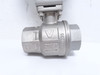 Valbia 82DA1310; Actuated Ball Valve; SS; 1-1/2NPT; 116PSI