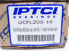 IPTCI UCFL205-16; Flange Bearing 1"ID 2-Bolt Mount