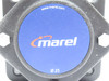 Marel 4266243; Capped Flange Bearing; 25mmID; 4-Bolt