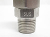 PacMac 95160051SS; Quick Connector; 3/8NPT x 1/2" Tube