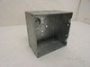 Garvin 72181-3/4; Lot-2 Junction Box; 4-11/16" Sq; 3" Deep