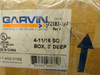 Garvin 72181-3/4; Lot-2 Junction Box; 4-11/16" Sq; 3" Deep