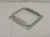 Cooper TP498; Lot-8; 4" Square Cover; 1/2" Raised; 2-Device