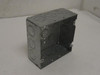 Steel City 721711/23/4E; Lot-3; Conduit Box; 4-11/16" Square