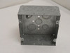 Steel City 721711/23/4E; Lot-3; Conduit Box; 4-11/16" Square