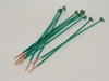 Cully 80020; Lot-50 Pigtail w/Screw; 12AWG; Green; Size: 10"
