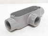 Appleton T75A; Aluminum Conduit Body; Type: T;  3/4" Threads