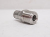 Parker 68PLS-4-4; Straight Tube Connector SS; 1/4" PTC x 1/4NPT