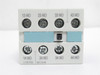 Siemens 3RH1921-1FA40; Aux Contactor; 4-NO; 10A@240VAC; GU