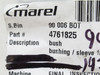 Marel 4761825; Stainless Bushing 1/2"ID x 1"OD x 2" Long