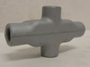 Appleton X17; Conduit Body; Type: X; 1/2 FNPT; Grayloy Iron