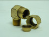 Swagelok B-810-2-6; Brass Tube Fitting; 1/2" Tube x 1/4 NPT