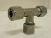 MFG- SS-500-3; Compression Tee; SS; 5/16" (# 5) Tube