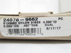 Garlock 24076-9662; Double Lip Seal; Model 61; 4"ID x 5"OD