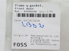 Foss 1030150; Front Door Frame W/Gasket; SS