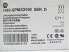 Allen-Bradley 1492-SPM3D100; Circuit Breaker 10A 3P; 277/480V