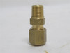 Parker 4 FBI2-B; Brass; Male Connector; 1/8MNPT x 1/4" Tube