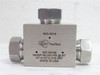 JBT Foodtech 30-0018; Tee Valve;SS-316; 60;000PSI; 1-1/8"BSPT