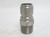 Foster 75MPS; Quick Disconnect Plug; SS; 3/4" Body x 3/4MNPT