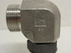 SSP P14-12GE; Elbow 90Deg SS-316; 3/4 OFS x 7/8 BOSS