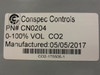 Conspec CN0204; CO2 Detector Transmitter T1039; 0-1.00%