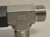 SSP S8SRT; Swivel Nut Run Tee; SS-316; 1/2 OFS; Swivel