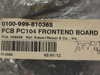 Robert Reiser 0100-999-810365; PCB PC104 Front End Board
