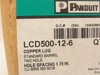 Panduit LCD500-12-6; Compression Lug 2 Hole 500 Kcmi 1/2" Holes