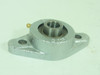 Hub City FB260NX5/8; Flange Block Bearing;5/8"ID; 2-Bolt Flange