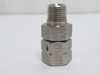 Brennan 1404-02-02-SS; Swivel Tube Fitting; SS; Size: 1/8NPT