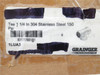Industry-Std 1LUA3; Pipe Tee Fitting SS-304; 1-1/4NPT; 150PSI