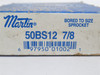 Martin 50BS12 7/8; Sprocket #50; 12 Teeth; 7/8" Bore