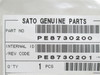 Sato PE8730200; Lot-2 Plastic Pulleys 730-0039-001; 36 x 24mm